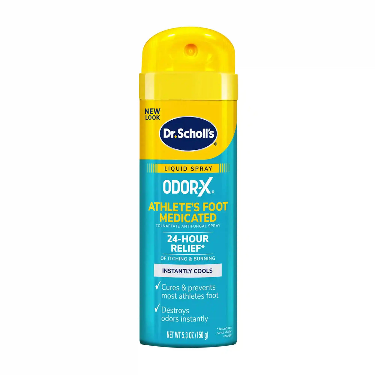 Odor-X® Athlete's Foot Medicated Liquid Spray