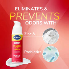 Odor-X Athlete's Foot Antifungal Cream Treatment
