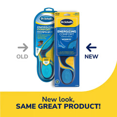 Energizing Comfort with Massaging Gel® Insoles